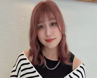 セミロング カラー メンズ 冨永 雄大のヘアスタイル