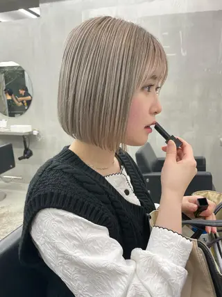 ショート カラー 華 /ショート/ボブのヘアスタイル