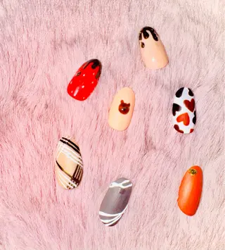 ショート North+Nail ayakaのネイルデザイン