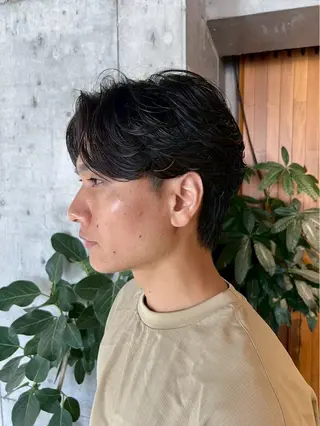 パーマ メンズ 井上  輝香 elima 武蔵小杉のヘアスタイル