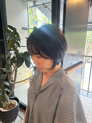 ショート twig 山田 永嶋芽衣のヘアスタイル