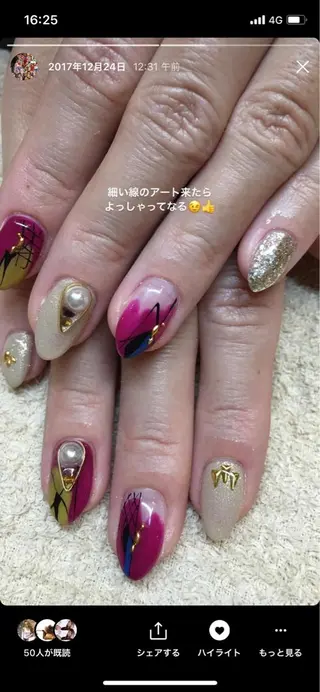 ネイル マツエク・マツパ SE SUNNY N-styleのネイルデザイン
