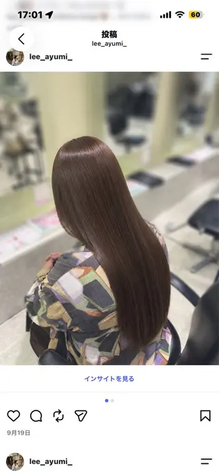 ロング Ayumi / Lee尼崎のヘアスタイル
