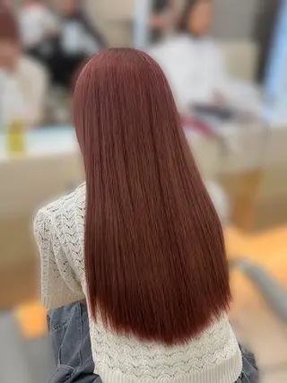 ロング カラー 倉澤 愛理のヘアスタイル
