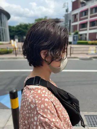 ショート 竹内 宏法のヘアスタイル