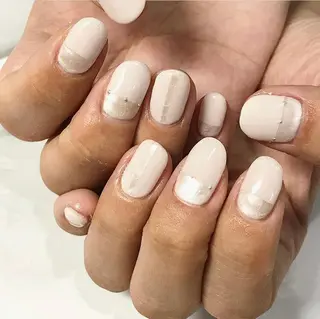 ネイル 渋谷／チップ長さ出し 👑アプレgel-xのネイルデザイン