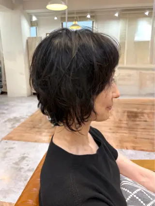 ショート 松下 倫子のヘアスタイル