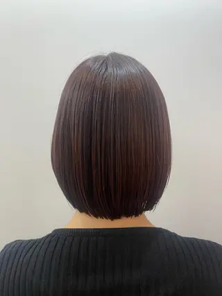 ショート サラ艶&艶髪系✨ Ayane/心斎橋のヘアスタイル