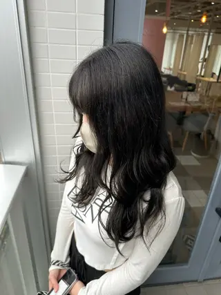 ロング カラー 【似合わせ】 藤原 拓徒のヘアスタイル