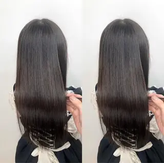 ロング バレイヤージュ特化/ アキラのヘアスタイル