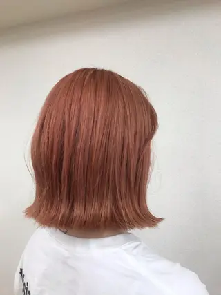 ショート カラー もりたみかこ 美容師お休み中のヘアスタイル