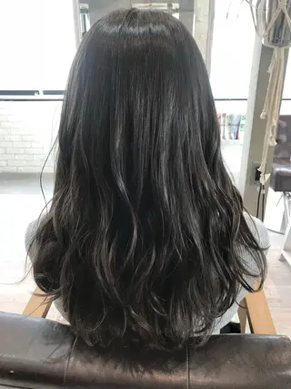 ロング カラー 塚本 昂のヘアスタイル
