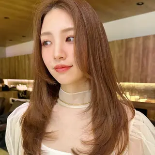 ミディアム 🌟表参道/ミディ アムレイヤー千優🌟のヘアスタイル