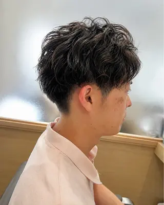 ショート パーマ 久木原 ゆりのヘアスタイル