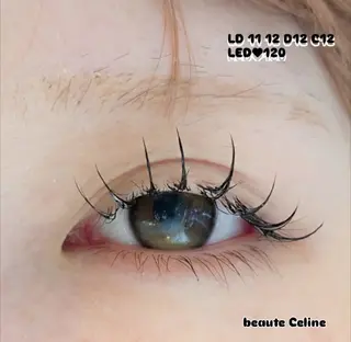 マツエク・マツパ LED✨beaute Celine🌛🌹のマツエク・マツパデザイン