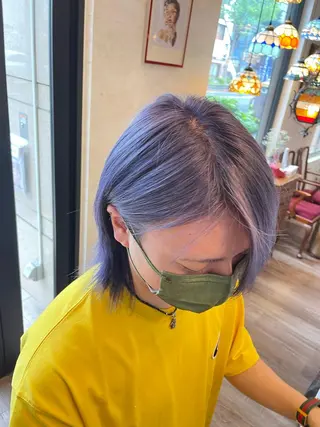 ショート マツノ ユウキのヘアスタイル