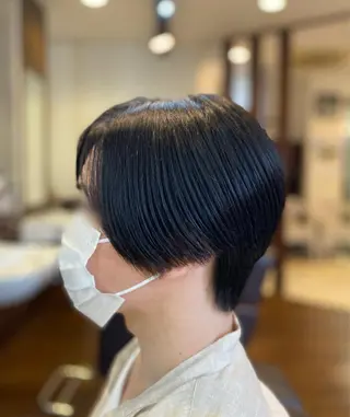 ショート 元住吉プランツヘアー ☘️まるやま☘️のヘアスタイル