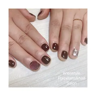 ショート ネイル 🐾enen style 🐾のネイルデザイン