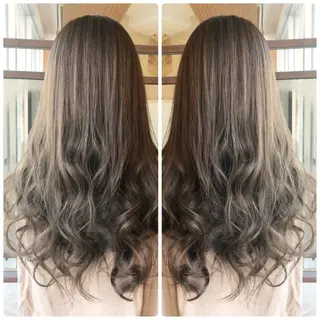 セミロング カラー 小山内 龍一郎 店長のヘアスタイル