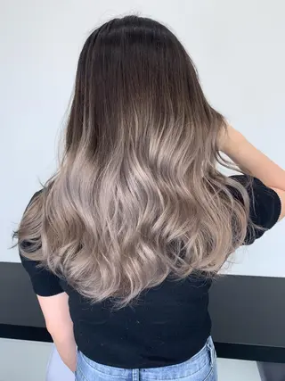 セミロング 山田 絵里菜のヘアスタイル