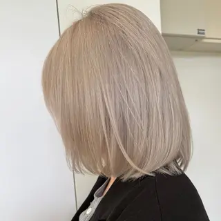 カラー rion🪽鎌倉 /ツヤ髪・ハイトーンのヘアスタイル