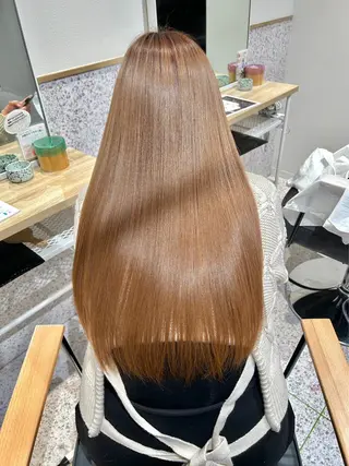 ロング カラー 暖色カラー/ パリジェンヌ💟みくのヘアスタイル