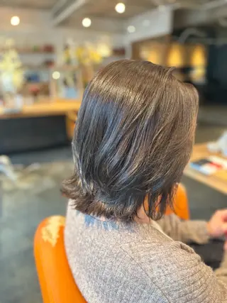 ショート カラー 髪質改善カラー ベージュ🤎YUMEのヘアスタイル