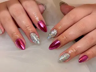 ネイル 。*✧⛓️ mayu⛓️✧︎*。のネイルデザイン
