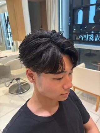 ショート パーマ メンズ 💠メンズ縮毛矯正 /パーマ💠林慶太のヘアスタイル