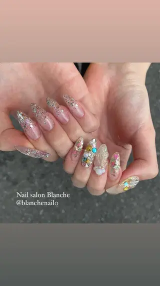 ネイル Nail Salon Blancheのネイルデザイン