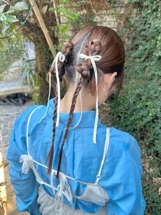 ロング 鈴木 詩穂のヘアスタイル
