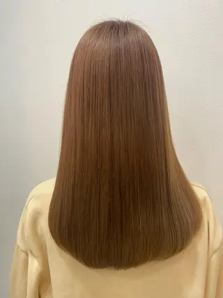 セミロング 重原 彩香のヘアスタイル