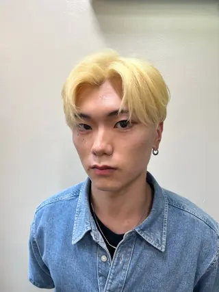 ショート パーマ メンズ 本場韓国ヘア/韓国風 メンズヘア　須田龍世のヘアスタイル