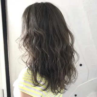 セミロング カラー K-POP好き美容師 🇰🇷Kai.Yのヘアスタイル