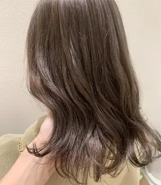 ミディアム カラー hubhair レイヤー/透明感のヘアスタイル