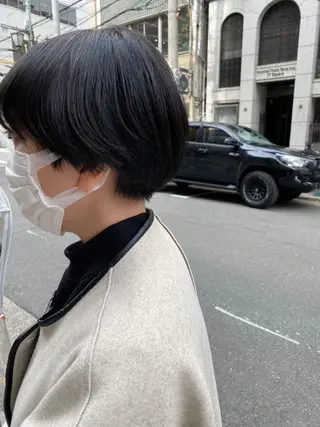 ショート ヘアアレンジ 韓国好き🇰🇷 美容師MIKUのヘアスタイル