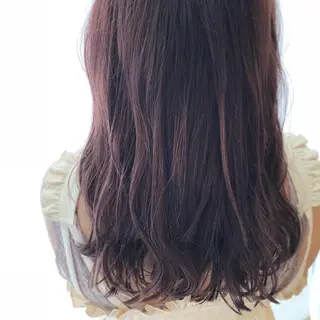セミロング ニュアンスカラー🫧 加納のヘアスタイル
