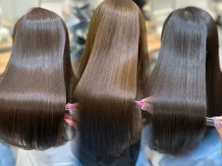 ロング 髪質改善🩵縮毛矯正 代々木/木下のヘアスタイル