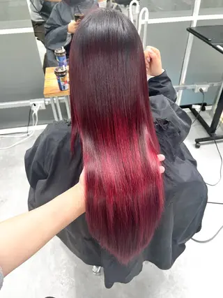 ロング カラー welring hair salonのヘアスタイル
