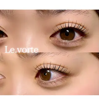 マツエク・マツパ Le.vorte /nao店長のマツエク・マツパデザイン