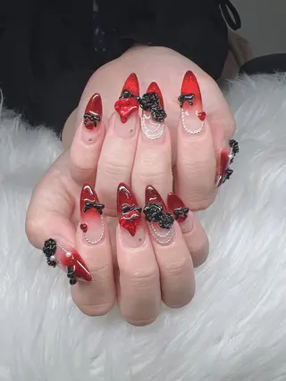 ネイル Lee Nails チップ長さだし専門店のネイルデザイン