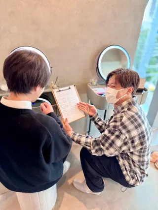 メンズ アイブロウ 針谷 彰の眉毛・アイブロウイメージ