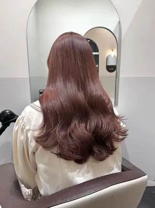 ロング カラー 矢野 晃平のヘアスタイル