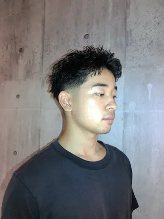メンズ 窪田 力也のヘアスタイル