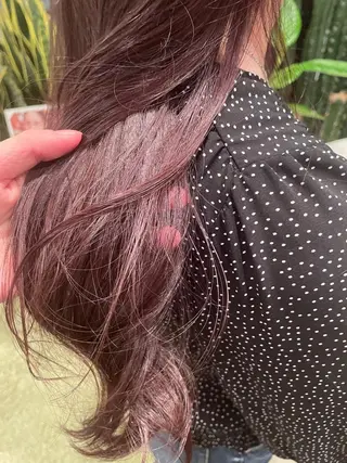 ロング カラー ♡レイヤーボブ パーマ/うらら♡のヘアスタイル