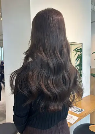 ロング morita yunaのヘアスタイル
