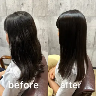 セミロング 西形 希望のヘアスタイル
