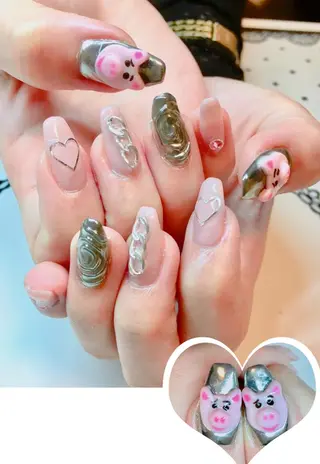 ネイル nailist cocoのネイルデザイン