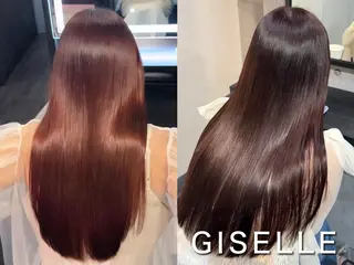 ロング TAKAMI 髪と爪を同時に施術のネイルデザイン