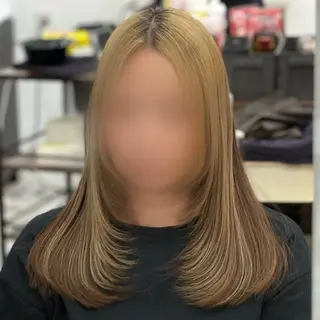 ロング 黒木 爽空のヘアスタイル